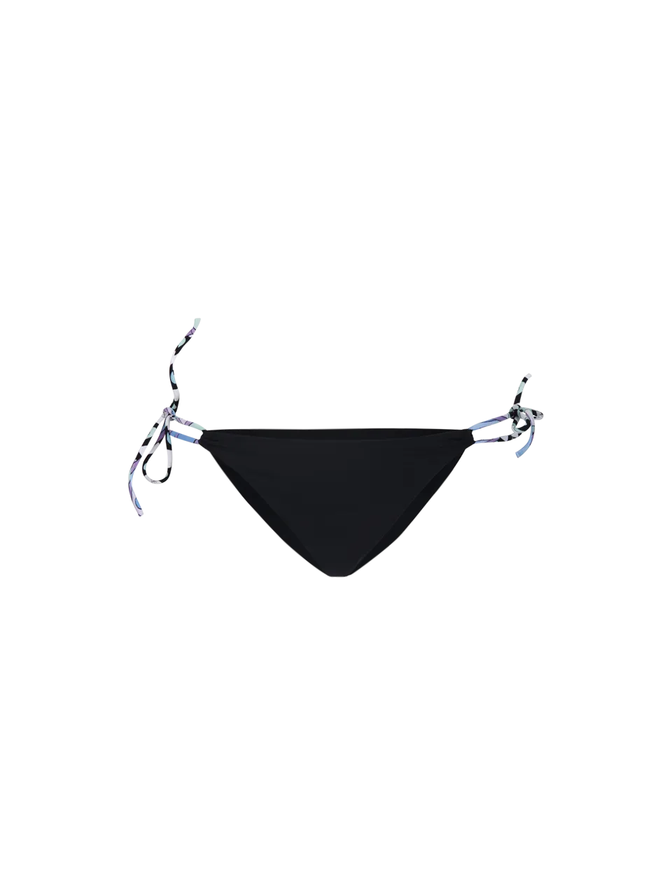 WOMAN EMILIO PUCCI BLACK POLYAMIDE BIKINI`S PANTIE