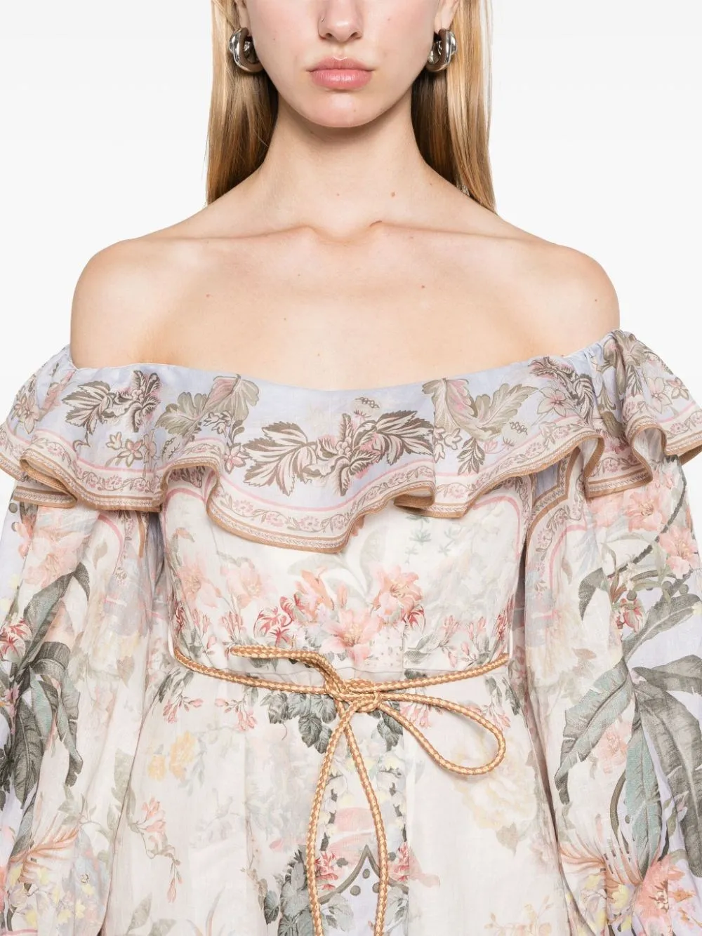 ZIMMERMANN-Abito midi Wylie